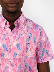 Tim Jellyfish Shirt In Pink