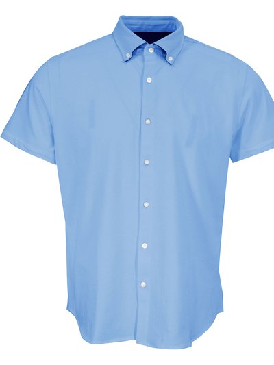Lords of Harlech Todd Knit Shirt - Blue product