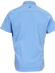 Todd Knit Shirt - Blue