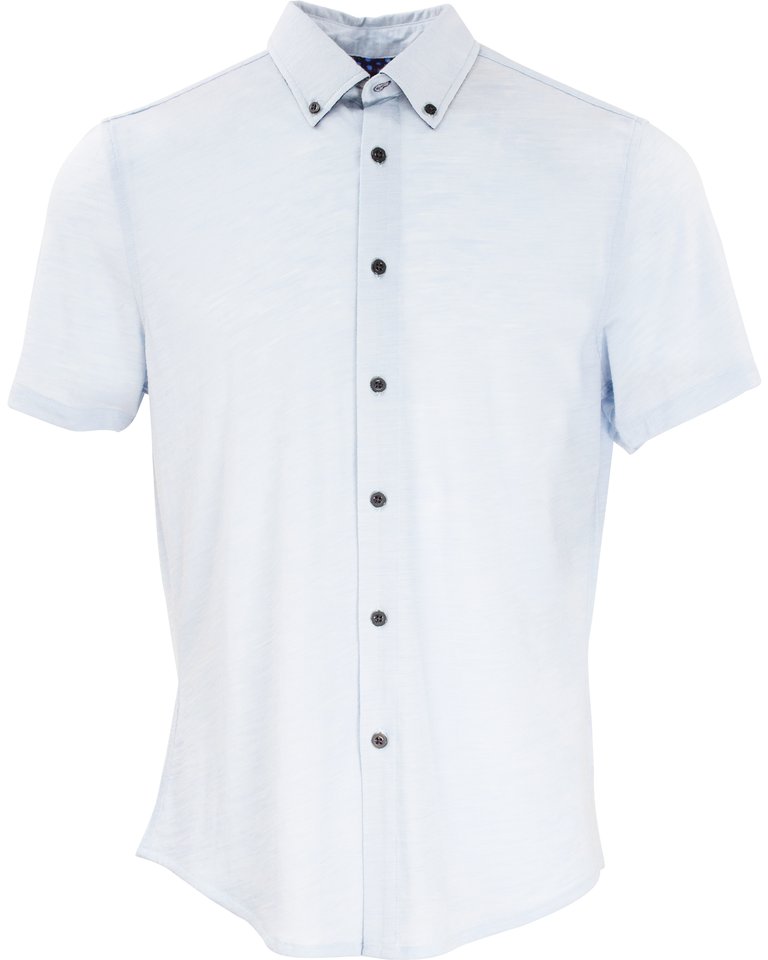 Todd Knit Shirt - White - Todd White