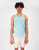 Tristan Lagoon Stripe Pocket Tank - Lagoon Stripe