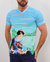 Victor Geisha T-Shirt - Blue