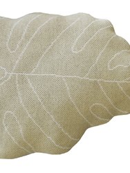 Baby Leaf Cushion, Olive - OS