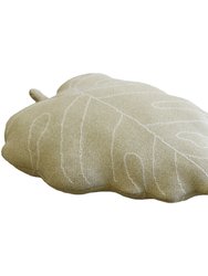 Baby Leaf Cushion, Olive - OS