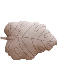 Baby Leaf Cushion, Rose Beige - OS - Rose Beige, Powder