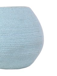 Bola Cotton Basket, Aqua Blue - OS
