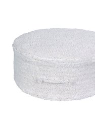 Chill Pouffe, Ivory - OS - Ivory, White