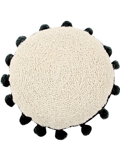 Lorena Canals Circle Washable Pillow, Black - OS product