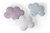 Cloud Washable Pillow, Blue - OS