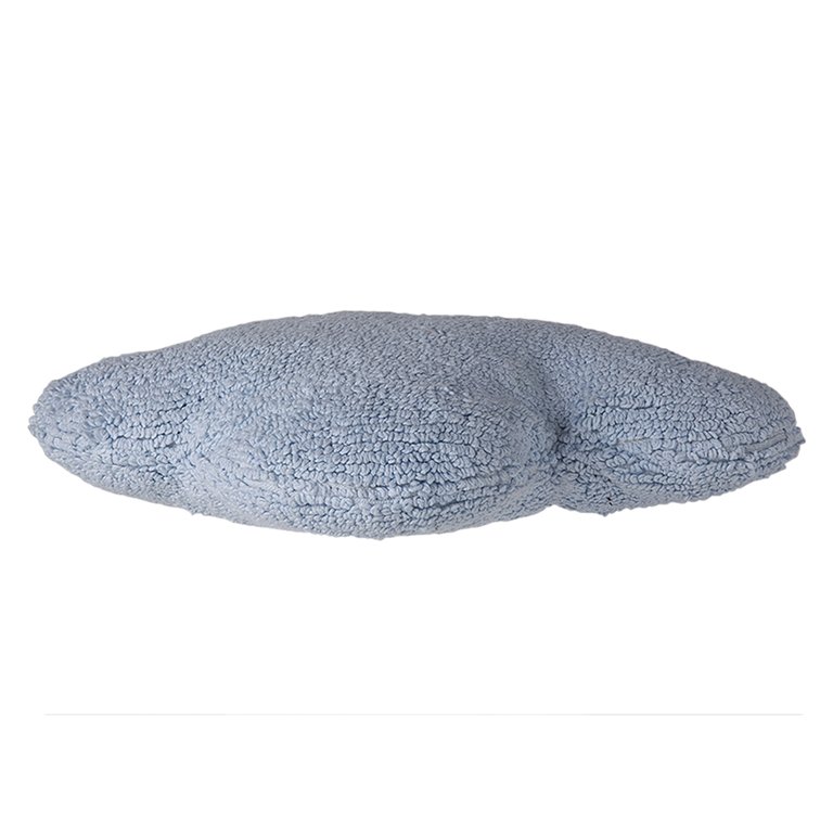 Cloud Washable Pillow, Blue - OS
