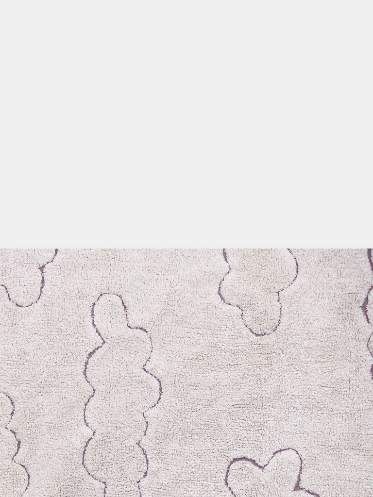 Clouds RugCycled Washable Rug, Natural - 3' x 4.25'