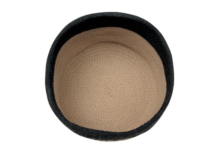 Dual Basket, Black/Linen - OS