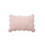 Knitted Biscuit Cushion, Pink - OS - Pink Pearl, Ivory