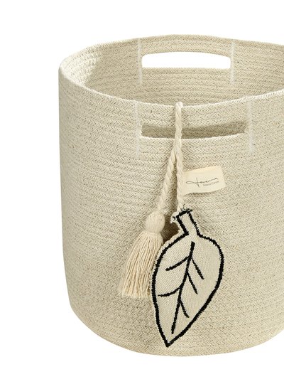 Lorena Canals Leaf Basket, Natural - OS product