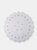 Little Biscuit Washable Round Rug, Blue - 4.7'', Round - White, Beige, Light Grey