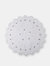 Little Biscuit Washable Round Rug, Blue - 4.7'', Round - White, Beige, Light Grey