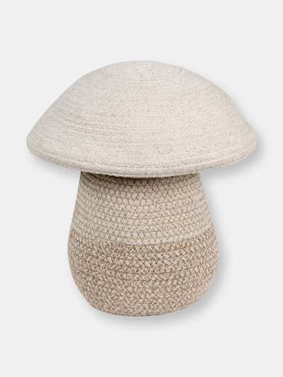 Lorena Canals Mini Mushroom Basket, Natural/Ivory - OS product