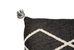 Oasis Knitted Cushion, Black - OS