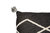 Oasis Knitted Cushion, Black - OS