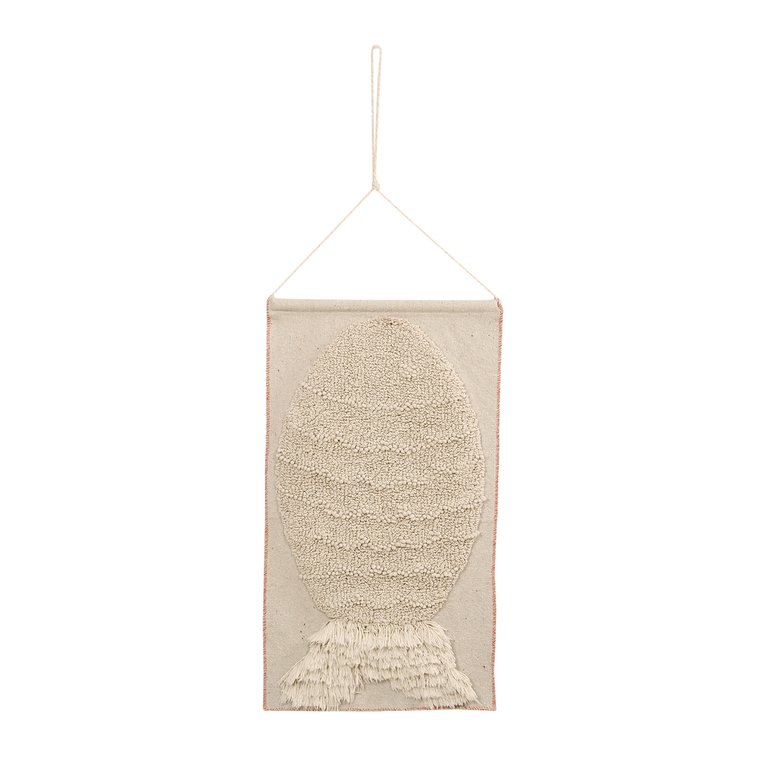 Ocean Wall Hanging - Natural and Beige
