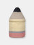 Pencil Basket, Yellow - S - Coral Pink, Whale Grey, Hippy Yellow, Dark Grey, Beige Dot