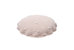 Round Knitted Biscuit Cushion, Pink - OS