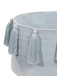 Tassels Basket, Natural - OS