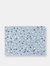 Terrazzo Washable Rug, Marble - 4.6' x 6.6' - Soft blue, Aquamarine, Grey, White, Beige