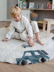 Washable rug Wheels