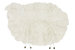 Woolable cushion Pink Nose Sheep - 1' 2" x 1' 2" - Sheep White, Frosted Rose, Almond Frost
