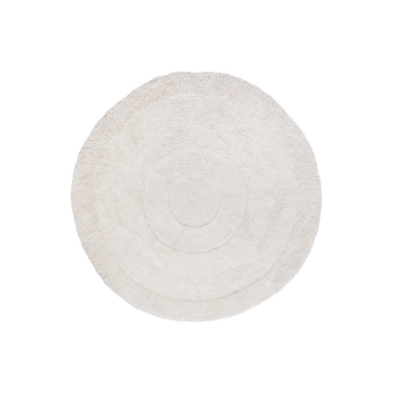 Woolable rug Arctic Circle - Sheep White - 8' 2" x 8' 2" - Sheep White