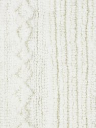 Woolable rug Ari Sheep White - 6' 7" x 4' 7"