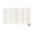 Woolable rug Arona - 4' 7" x 2' 7" - Sheep White. Stripes in Pink Bloom, Sandstone, Smoke Blue, Misty Rose, Honey Dew, Almond Frost, Quartz, Charcoal, Frosted Rose and Moonlight and Walnut