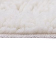 Woolable rug Dunes - Sheep White - 7' 10" x 5' 7"