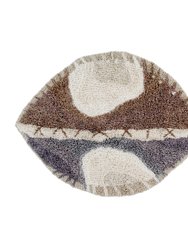 Woolable rug Kinga - 6'7'' x 4'7'' - Natural, Sea shell, Sandstone, Walnut, Almond Frost, Silver grey, Moonlight, Cloud grey,  Charcoal.