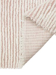 Woolable rug Koa Pink - 4' 7" x 2' 7"