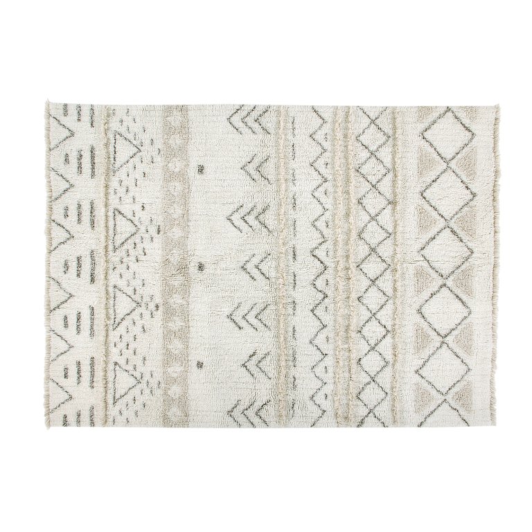 Woolable Rug Lakota Day - 6' 7" x 4' 7" - Natural, Sandstone, Almond Frost