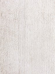 Woolable rug Steppe - Sheep White - 5' 7 " x 4'