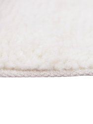 Woolable rug Steppe - Sheep White - 5' 7 " x 4'