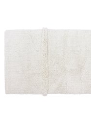 Woolable rug Tundra - Blended Sheep Beige - 4' 7" x 2' 7" - Sheep White