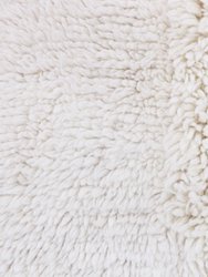 Woolable rug Tundra - Blended Sheep Beige - 4' 7" x 2' 7"