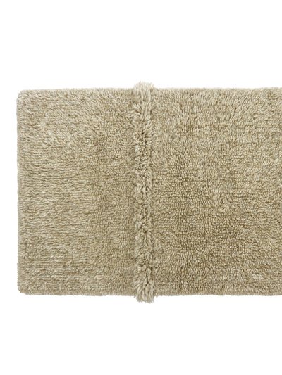 Lorena Canals Woolable rug Tundra - Blended Sheep Beige - 4' 7" x 2' 7" product