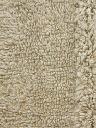 Woolable rug Tundra - Blended Sheep Beige - 4' 7" x 2' 7"