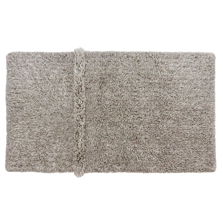 Woolable rug Tundra - Blended Sheep Grey - 4' 7" x 2' 7" - Blended Sheep Grey
