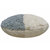 Woolable Rug Woolable floor cushion Sun Rays - 27,55 x 27,55 - Sea shell, Sandstone, Smoke Blue