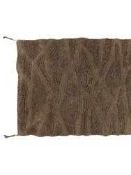 Woolable Rug Woolable rug Enkang Acacia Wood - 7'10'' x 5'7''/ '10'' x 5'7'' - Almond Frost, Champagne, Arabesque