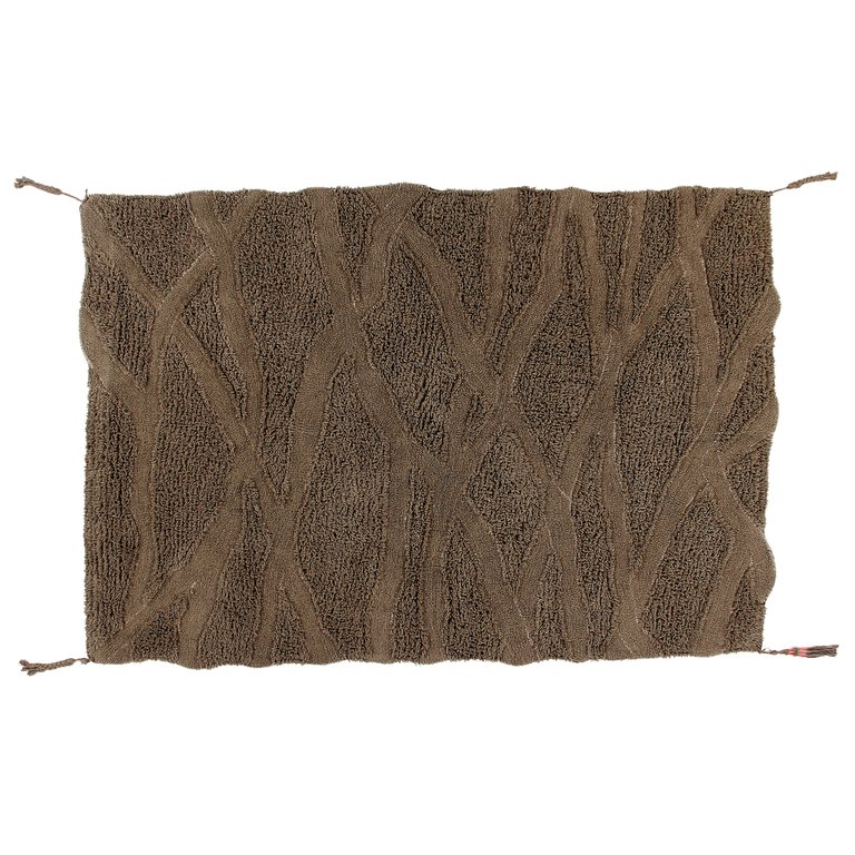 Woolable Rug Woolable rug Enkang Acacia Wood - 7'10'' x 5'7''/ '10'' x 5'7'' - Almond Frost, Champagne, Arabesque