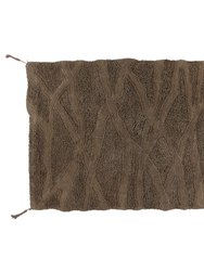 Woolable Rug Woolable rug Enkang Acacia Wood - 9'10'' x 6'7''/  9'10'' x 6'7'' - Almond Frost, Champagne and Arabesque.