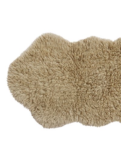 Lorena Canals Woolable rug Woolly - Sheep Beige - 3' 7" x 2' 5 " product