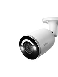 4K Smart Wired Bullet Security Camera With Motion Detection